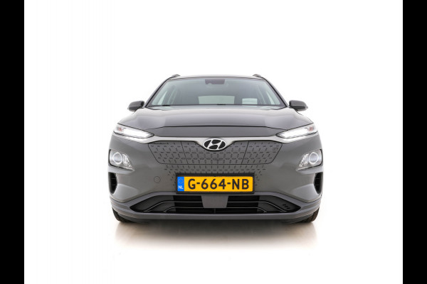 Hyundai Kona EV Fashion Design-Pack 64 kWh (INCL-BTW) Aut. *HEAD-UP | LEATHER-MICROFIBRE | NAVI-FULLMAP | KEYLESS | SHIFT-PADDLES | LANE-ASSIST | CAMERA | DAB | DIGI-COCKPIT | ADAPTIVE-CRUISE | COMFORT-SEATS | 17"ALU*