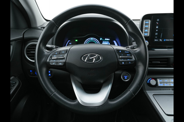 Hyundai Kona EV Fashion Design-Pack 64 kWh (INCL-BTW) Aut. *HEAD-UP | LEATHER-MICROFIBRE | NAVI-FULLMAP | KEYLESS | SHIFT-PADDLES | LANE-ASSIST | CAMERA | DAB | DIGI-COCKPIT | ADAPTIVE-CRUISE | COMFORT-SEATS | 17"ALU*