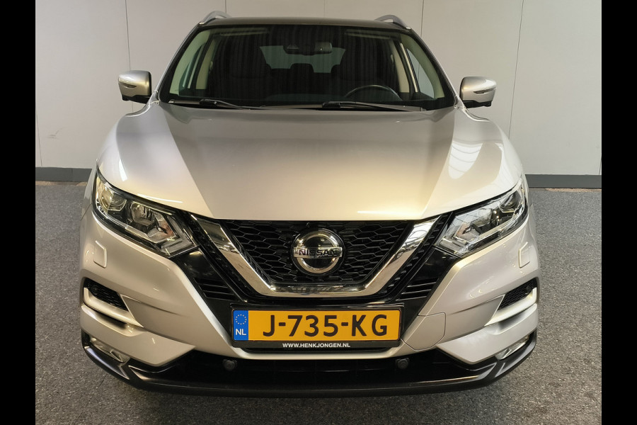 Nissan QASHQAI 1.2 N-Connecta uit 2018 + panoramadak, trekhaak 12 maanden Bovag-garantie Henk Jongen Auto's in Helmond,  al 50 jaar service zoals 't hoort!