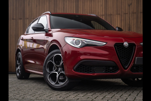 Alfa Romeo Stelvio 2.0T 280pk AWD Veloce MY21 | Adapt. cruise | Stoelverwarming v+a | CarPlay | Rosso Competizione