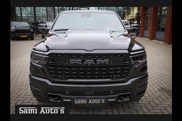 Dodge Ram 1500 LIMITED NIGHT H.O 540PK 706 Nm 2025 | XB9 | MASSAGE | BOM VOL | CREW CAB | DUBBELE CABINE | GRIJSKENTEKEN | €99950,- EXCL BTW | VOORRAAD NR 2292 - 5178