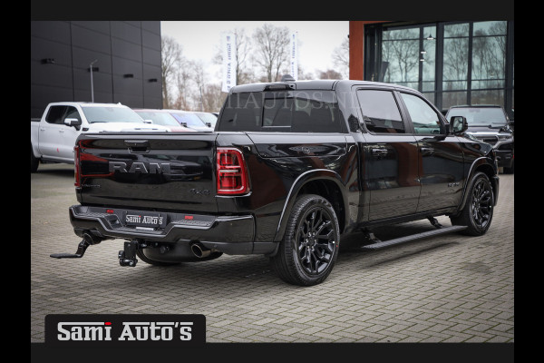 Dodge Ram 1500 LIMITED NIGHT H.O 540PK 706 Nm 2025 | XB9 | MASSAGE | BOM VOL | CREW CAB | DUBBELE CABINE | GRIJSKENTEKEN | €99950,- EXCL BTW | VOORRAAD NR 2292 - 5178