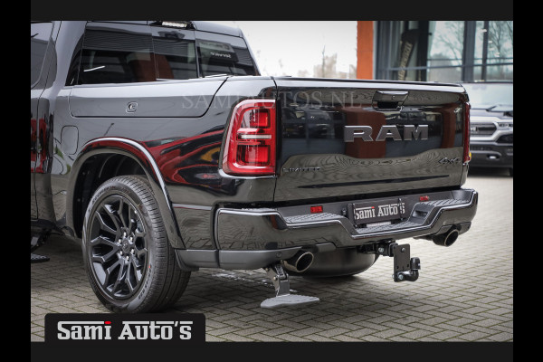 Dodge Ram 1500 LIMITED NIGHT H.O 540PK 706 Nm 2025 | XB9 | MASSAGE | BOM VOL | CREW CAB | DUBBELE CABINE | GRIJSKENTEKEN | €99950,- EXCL BTW | VOORRAAD NR 2292 - 5178