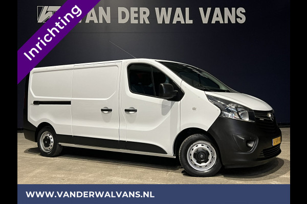 Opel Vivaro 1.6 CDTI 120pk L2H1 inrichting Airco | LED | Omvormer | Cruisecontrol Trekhaak, Parkeersensoren, Bijrijdersbank, Achterklep