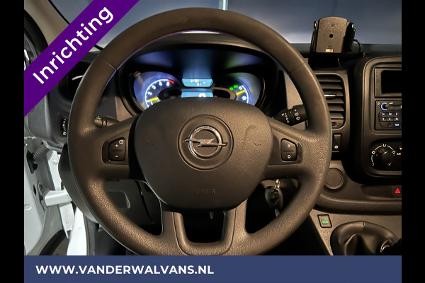 Opel Vivaro 1.6 CDTI 120pk L2H1 inrichting Airco | LED | Omvormer | Cruisecontrol Trekhaak, Parkeersensoren, Bijrijdersbank, Achterklep