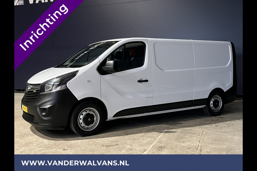 Opel Vivaro 1.6 CDTI 120pk L2H1 inrichting Airco | LED | Omvormer | Cruisecontrol Trekhaak, Parkeersensoren, Bijrijdersbank, Achterklep