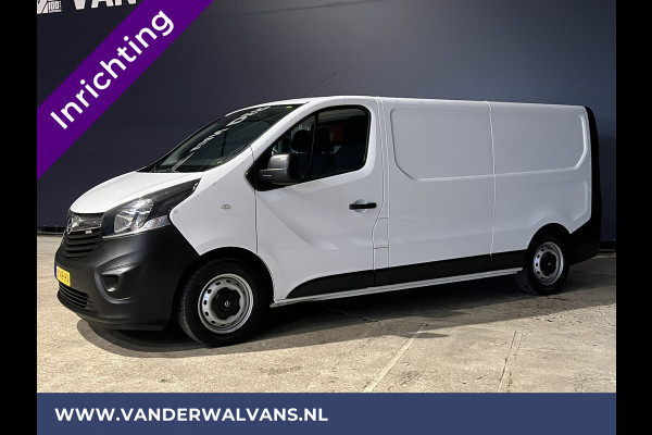 Opel Vivaro 1.6 CDTI 120pk L2H1 inrichting Airco | LED | Omvormer | Cruisecontrol Trekhaak, Parkeersensoren, Bijrijdersbank, Achterklep