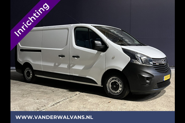 Opel Vivaro 1.6 CDTI 120pk L2H1 inrichting Airco | LED | Omvormer | Cruisecontrol Trekhaak, Parkeersensoren, Bijrijdersbank, Achterklep