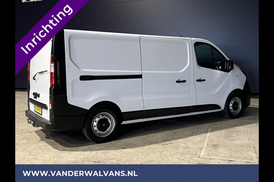 Opel Vivaro 1.6 CDTI 120pk L2H1 inrichting Airco | LED | Omvormer | Cruisecontrol Trekhaak, Parkeersensoren, Bijrijdersbank, Achterklep