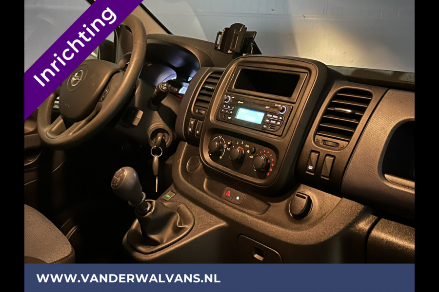 Opel Vivaro 1.6 CDTI 120pk L2H1 inrichting Airco | LED | Omvormer | Cruisecontrol Trekhaak, Parkeersensoren, Bijrijdersbank, Achterklep