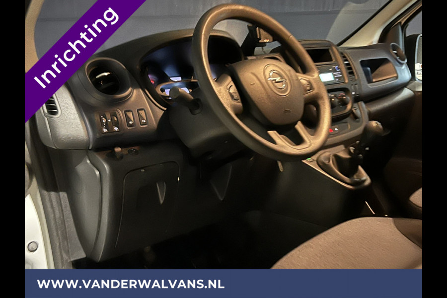 Opel Vivaro 1.6 CDTI 120pk L2H1 inrichting Airco | LED | Omvormer | Cruisecontrol Trekhaak, Parkeersensoren, Bijrijdersbank, Achterklep