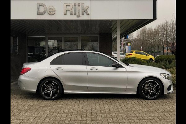 Mercedes-Benz C-Klasse 180 Sport Edition | Navi, Cruise, Airco, Leder Stoelvrw, Camera | NAP | Panoramadak |