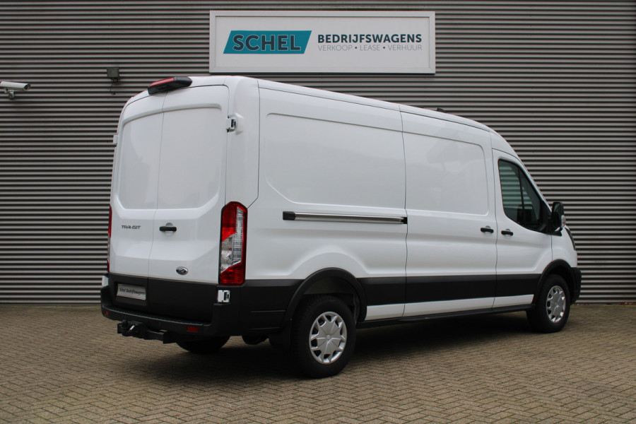 Ford Transit 350 2.0 TDCI L3H2 Trend 165pk RWD - 3.5T Trekhaak - Standkachel - Camera - Airco - Cruise - Rijklaar