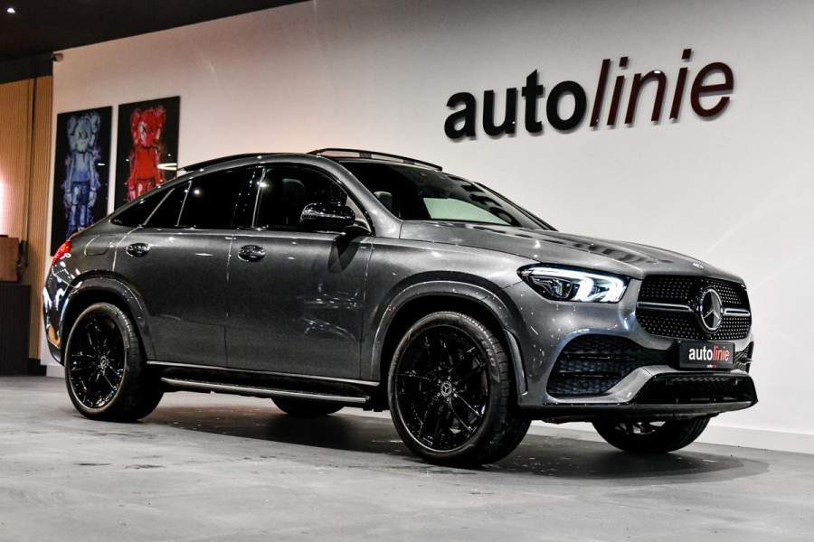 Mercedes-Benz GLE Coupé 350 e 4MATIC AMG. BTW, Luchtv, Carbon, Pano, Koeling, Distro+, HUD, 360, Burm, Keyless, CarPlay!