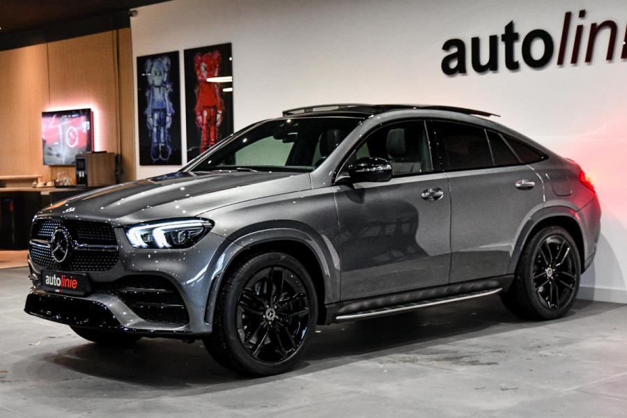 Mercedes-Benz GLE Coupé 350 e 4MATIC AMG. BTW, Luchtv, Carbon, Pano, Koeling, Distro+, HUD, 360, Burm, Keyless, CarPlay!