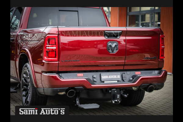 Dodge Ram 1500 LIMITED NIGHT HIGH OUTPUT 540PK 706 Nm 2025 | XB9 | MASSAGE | BOM VOL | CREW CAB | DUBBELE CABINE | GRIJSKENTEKEN | VOORRAAD 2291 - 3485