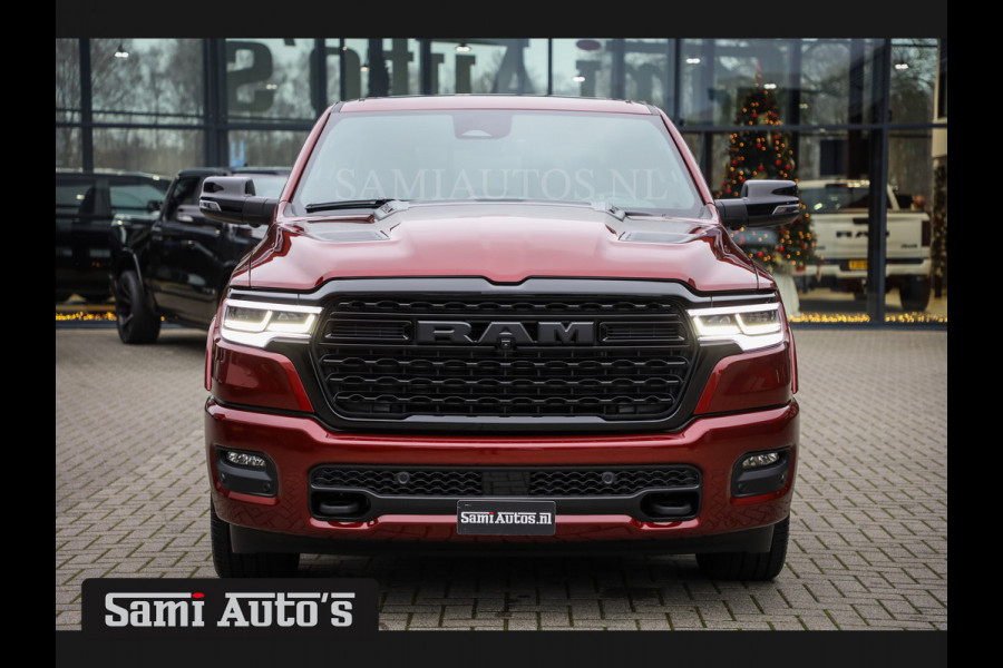 Dodge Ram 1500 LIMITED NIGHT HIGH OUTPUT 540PK 706 Nm 2025 | XB9 | MASSAGE | BOM VOL | CREW CAB | DUBBELE CABINE | GRIJSKENTEKEN | VOORRAAD 2291 - 3485