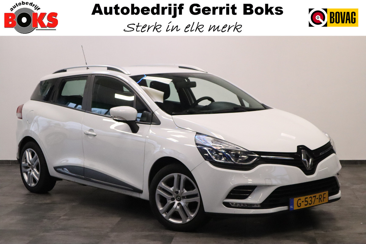 Renault Clio Estate 0.9 TCe Zen Navigatie cruise control, 16LMV Dakrails 2 Jaar garantie mogelijk* ( vraag naar de voorwaarde)