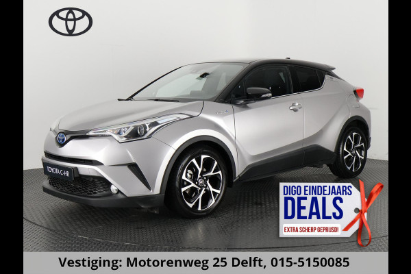 Toyota C-HR 1.8 HYBRID DYNAMIC BI-TONE AUTOMAAT 100% ONDERHOUDEN GARANTIE TOT 4-2029*