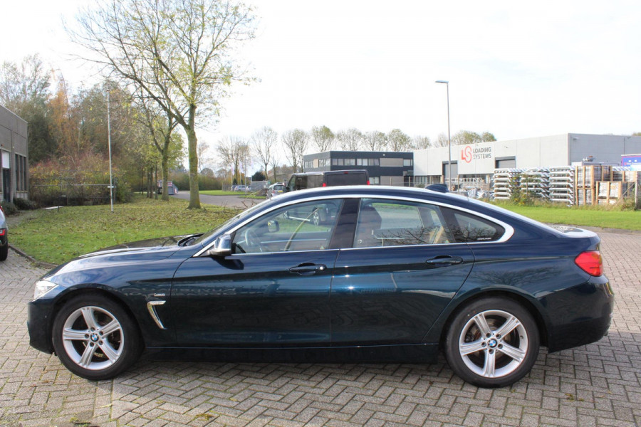 BMW 4 Serie Gran Coupé 418i Centennial High Executive nap nederlandse auto VOL LEDER CAMERA``S NAVI NL AUTO