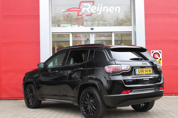 Jeep Compass 4xe SUMMIT 240PK PHEV AUTOMAAT | NAVIGATIE 10,25 "TOUCHSCREEN | APPLE CARPLAY/ANDROID AUTO | 360° CAMERA | DAB+ RADIO | CLIMATE CONTROL | 19"GLOSS BLACK LICHTMETALEN VELGEN | ADAPTIVE / CRUISE CONTROL | DIGITAAL INSTRUMENTENPANEEL | LEDEREN BEKLEDING | STOELVERWARMING / STOELKOELING | ELEKTRISCH VERSTELBARE BESTUURDERSSTOEL MET GEHEUGEN / BIJRIJDERSTOEL ELEKTRISCH VERSTELBAAR | ELEKTRISCH BEDIENBARE ACHTERKLEP | FULL LED KOPLAMPEN | LED MISTLAMPEN / BOCHTVERLICHTING | KEYLESS ENTRY & START | DRAADLOOS LADEN | DRAADLOOS APPLE CARPLAY |