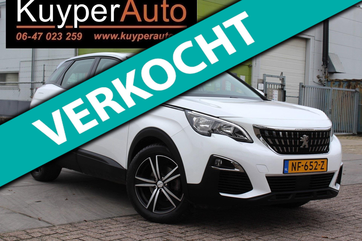 Peugeot 3008 1.2 PureTech Active NAP ,,NETTE GOED ONDERHOUDEN AUTO VOL OPTIES