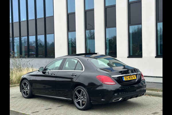 Mercedes-Benz C-Klasse Sport Edition AMG styling, panoramadak, 34000 km, 1 e eigenaar, nl auto met nap