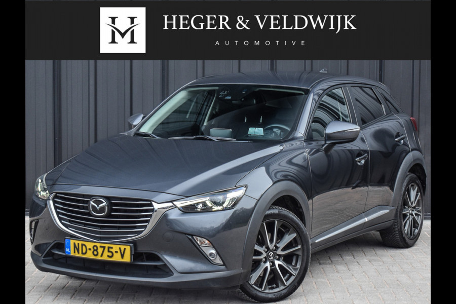 Mazda CX-3 2.0 SkyActiv-G 120 GT-M | NL-AUTO | LED | HEAD-UP | CAMERA | BOSE SOUND | STOELVERWARMING | KEYLESS ENTREE