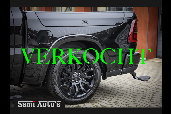 Dodge Ram 1500 LIMITED NIGHT H.O 540PK 706 Nm 2025 | MASSAGE | XB9 | BOM VOL | CREW CAB | DUBBELE CABINE | GRIJSKENTEKEN | €99950,- EXCL BTW | VOORRAAD NR 2294 - 7685