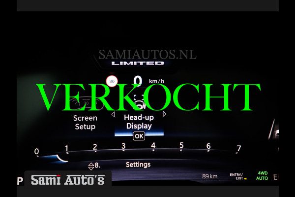 Dodge Ram 1500 LIMITED NIGHT H.O 540PK 706 Nm 2025 | MASSAGE | XB9 | BOM VOL | CREW CAB | DUBBELE CABINE | GRIJSKENTEKEN | €99950,- EXCL BTW | VOORRAAD NR 2294 - 7685