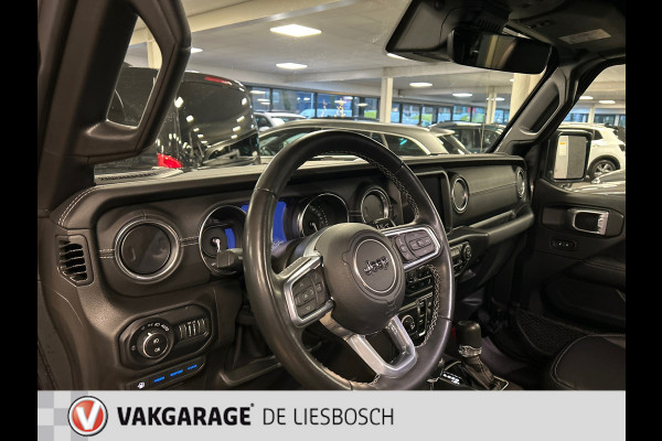 Jeep Wrangler Unlimited 4xe 380 Sahara,cabrio dak,leer,navi,camera,PHEV,alpine audio