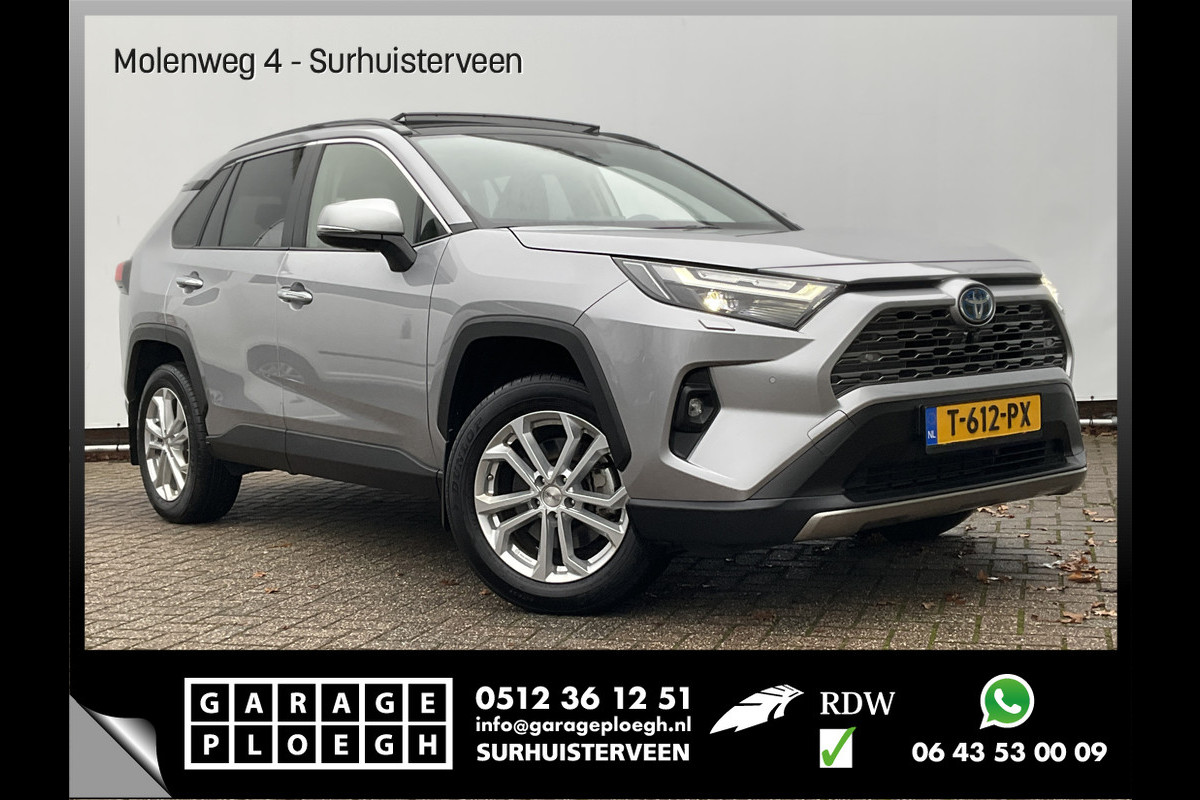 Toyota RAV4 2.5 Hybrid AWD 360 Leer+koeling Pano.dak Carplay Trekhaak 4x4