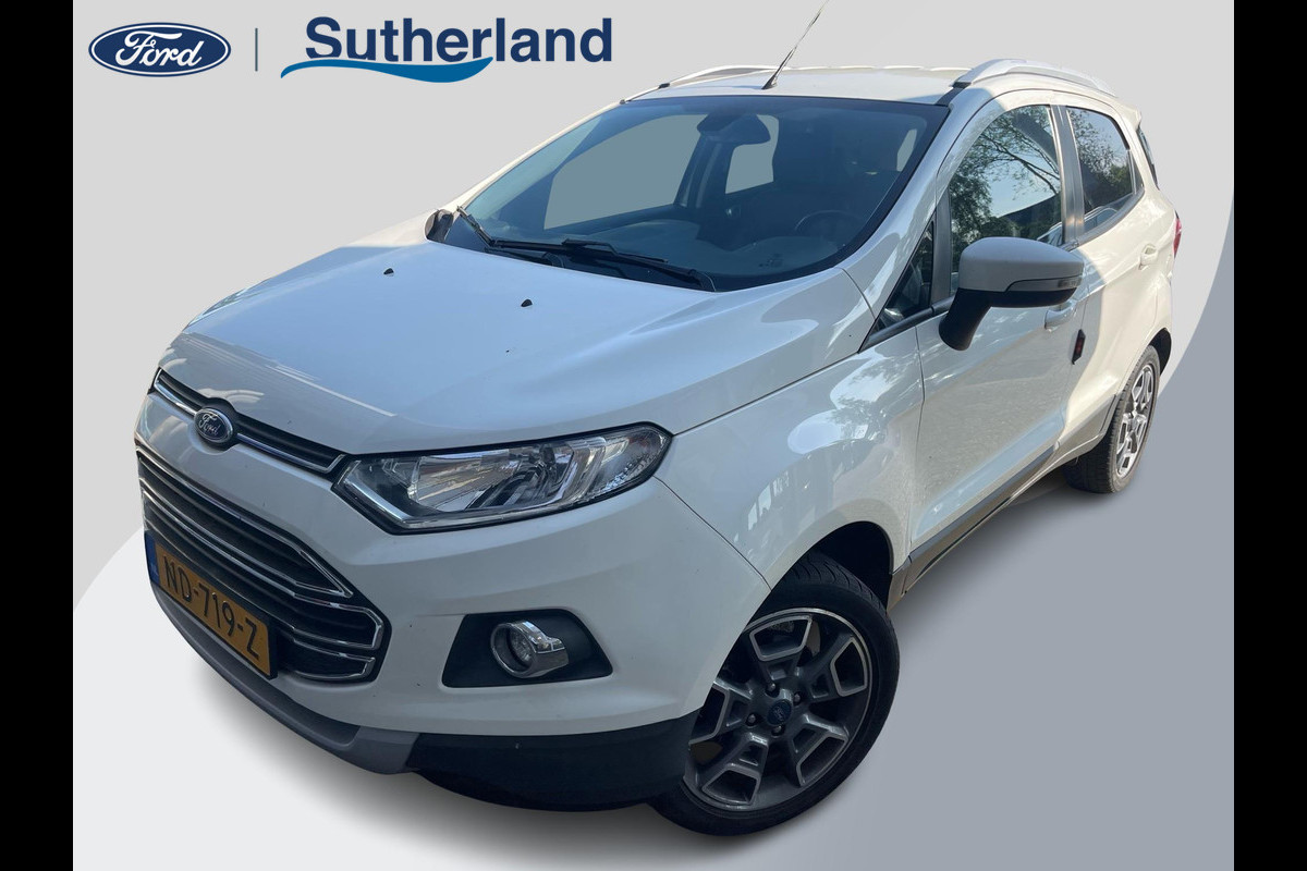 Ford EcoSport 1.0 EcoBoost Titanium 125pk Trekhaak | Stoelverwarming | SONY Audio | Climate Control | Cruise control