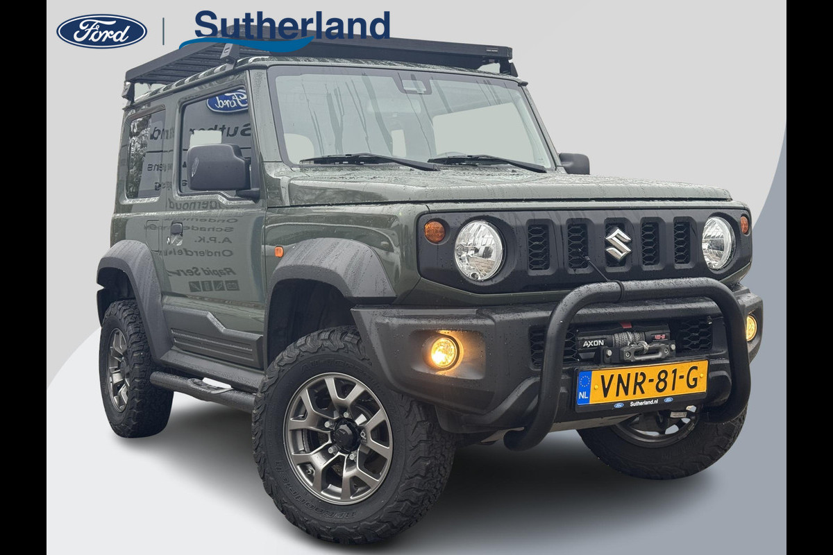 Suzuki Jimny 1.5 Professional 102pk Met Lier | Side Bars | Navigatie | Trekhaak | Cruise Control | Lederen bekleding | Bull Bar