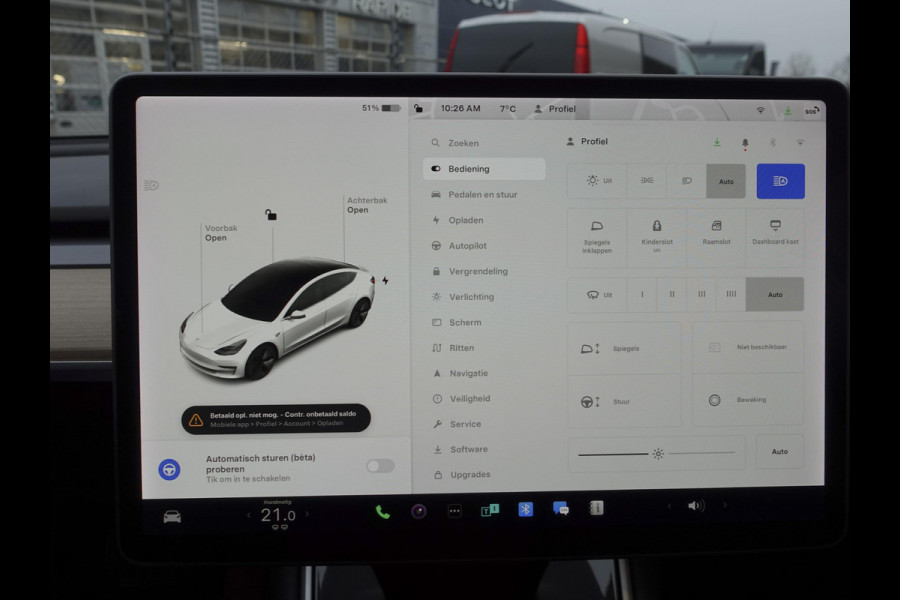 Tesla Model 3 Standard RWD Plus 60 kWh Autopilot Airco Navi Panoramadak Leder Full LED PDC VA + Camera