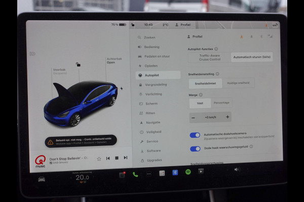 Tesla Model 3 Standard RWD Plus 60 kWh Autopilot Premium Connectivity Leder Panoramadak PDC VA Camera Full LED