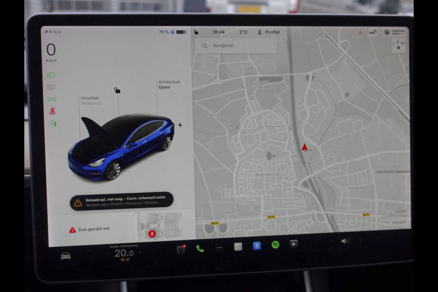 Tesla Model 3 Standard RWD Plus 60 kWh Autopilot Premium Connectivity Leder Panoramadak PDC VA Camera Full LED