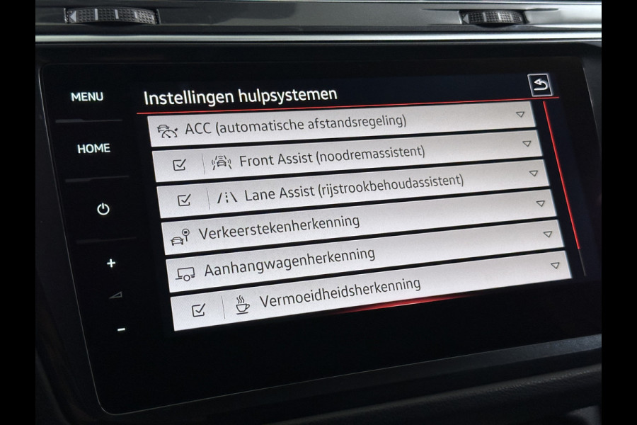 Volkswagen Tiguan 1.4 TSI eHybrid R-Line Plug In Hybrid 245pk PHEV | Trekhaak af Fabriek | Adaptive Cruise | IQ Drive | Adaptief Onderstel | Virtual Cockpit | Alcantara Sportstoelen Verwarmd | 19"L.M |