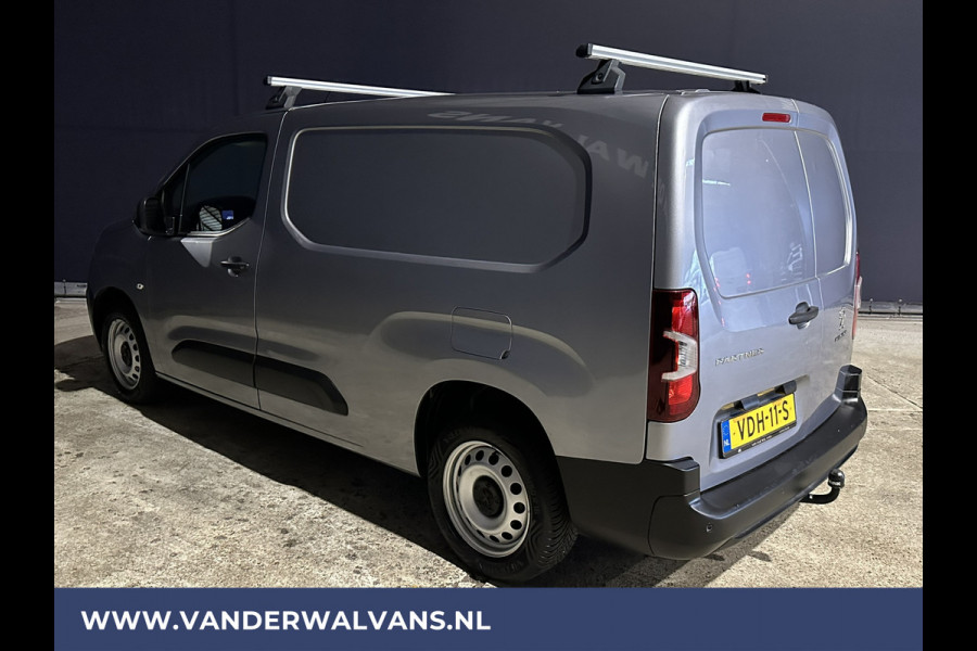 Peugeot Partner 1.5 BlueHDI 102pk L2H1 Euro6 Airco | 3-Zits | Navigatie | Apple Carplay Android Auto, Cruisecontrol, Trekhaak, Parkeersensoren, bijrijdersbank