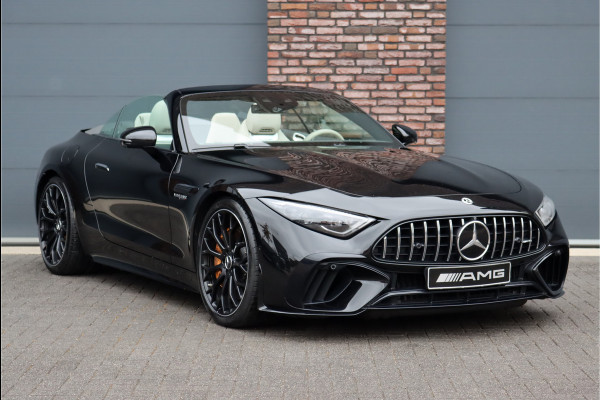 Mercedes-Benz SL-Klasse Roadster AMG 63 4MATIC+ Aut9 | V8-pakket | Achterasbesturing | Keramisch | Carbon | Distronic+ | Massage | Stoelventilatie | Burmester | Nappa Leder | AMG Dynamic+ | Verwarmd Stuurwiel | HUD |