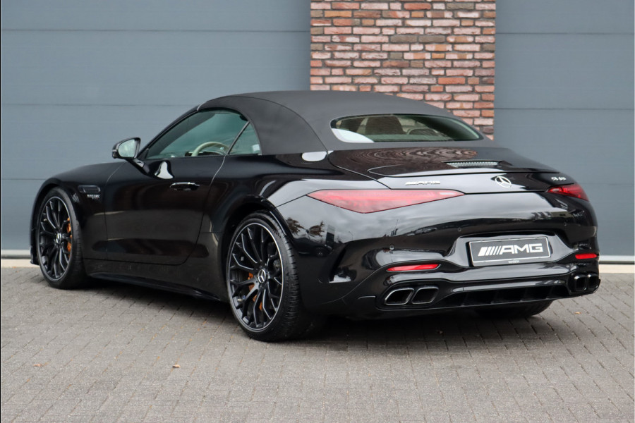 Mercedes-Benz SL-Klasse Roadster AMG 63 4MATIC+ Aut9 | V8-pakket | Achterasbesturing | Keramisch | Carbon | Distronic+ | Massage | Stoelventilatie | Burmester | Nappa Leder | AMG Dynamic+ | Verwarmd Stuurwiel | HUD |