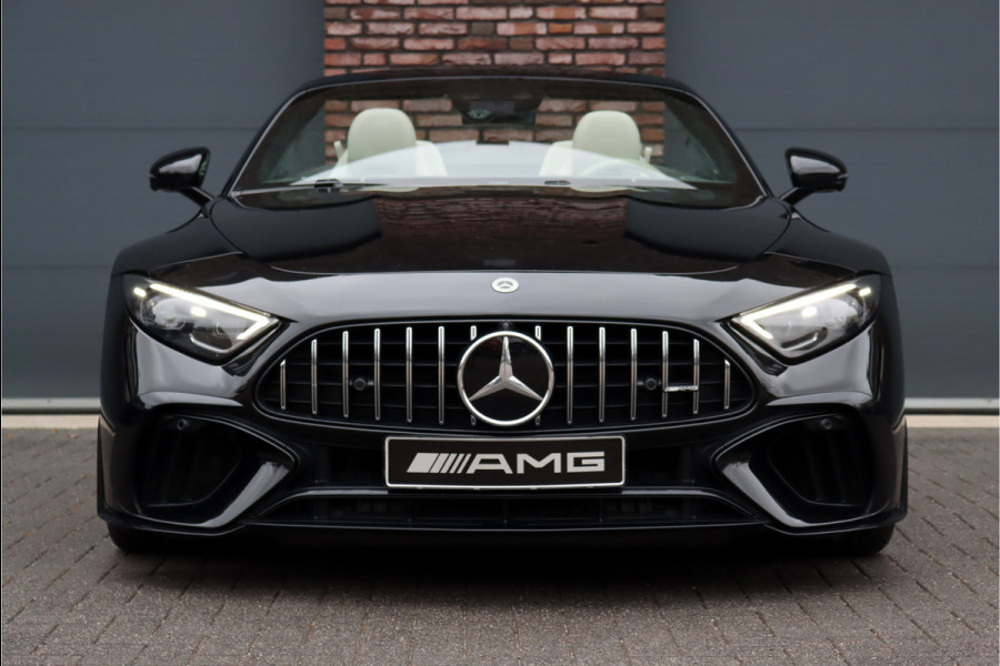 Mercedes-Benz SL-Klasse Roadster AMG 63 4MATIC+ Aut9 | V8-pakket | Achterasbesturing | Keramisch | Carbon | Distronic+ | Massage | Stoelventilatie | Burmester | Nappa Leder | AMG Dynamic+ | Verwarmd Stuurwiel | HUD |