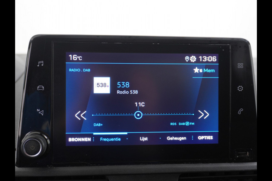 Peugeot Partner 1.5 BlueHDI 102PK Premium Android Auto Apple Carplay Airco Cruise Control Pdc DAB Bluetooth Carkit Schuifdeur Achterdeuren met ruit Connected Electr.ramen en Spiegels CV-Afstandbediend Euro 6