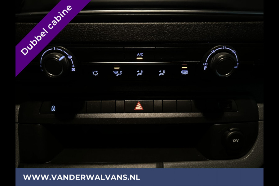 Opel Vivaro 2.0 CDTI 123pk L3H1 Dubbele cabine Euro6 Airco | 5-Zits | Camera | Navigatie 2500kg Trekhaak, Apple Carplay, Android Auto, Cruisecontrol, Parkeersensoren