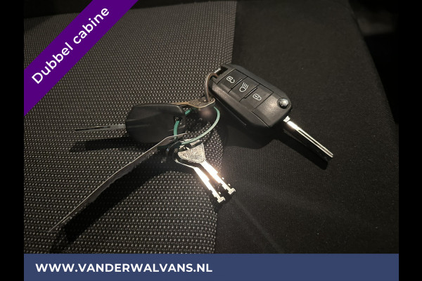 Opel Vivaro 2.0 CDTI 123pk L3H1 Dubbele cabine Euro6 Airco | 5-Zits | Camera | Navigatie 2500kg Trekhaak, Apple Carplay, Android Auto, Cruisecontrol, Parkeersensoren