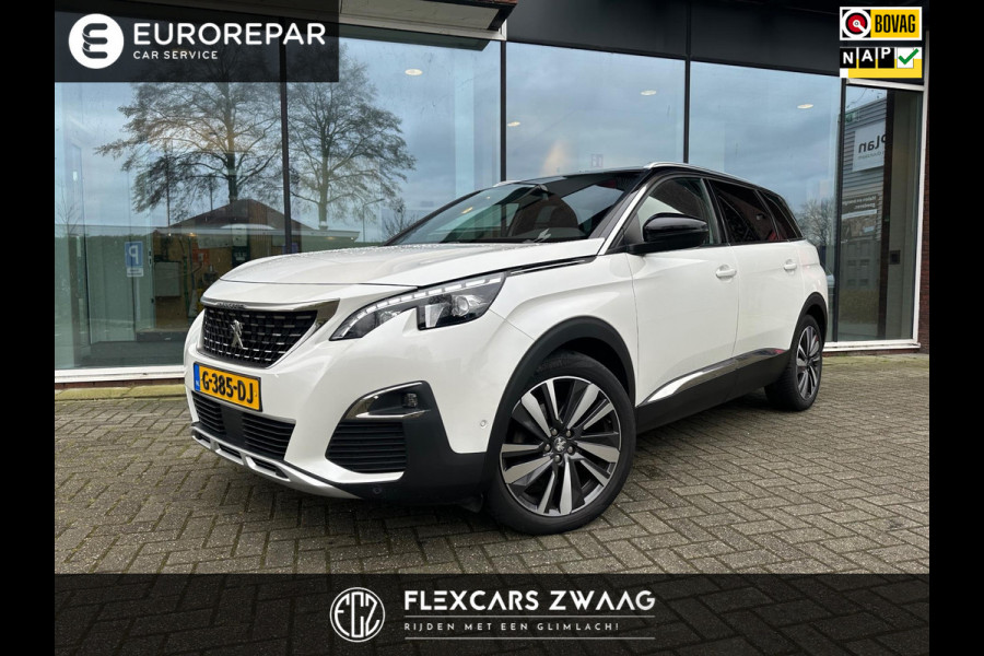 Peugeot 5008 1.2 Turbo GT-line - Navi - Trekhaak - Schuif/Opendak - Leder - Dist.VV - org.NL