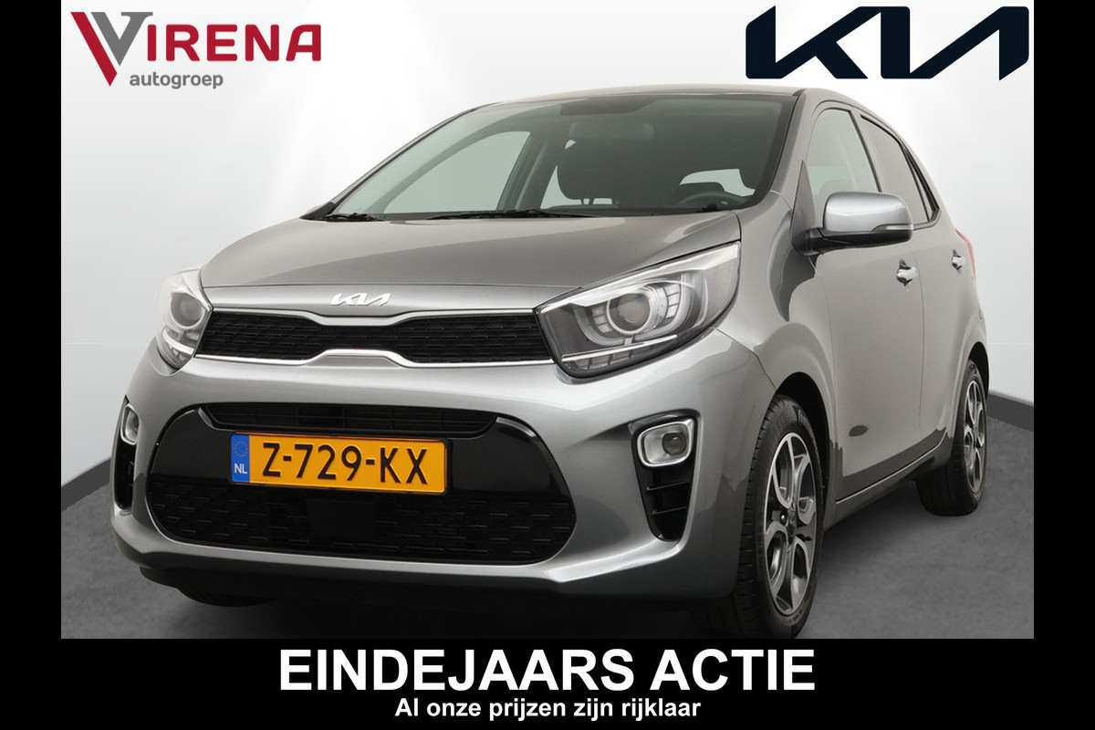 Kia Picanto 1.0 DPi DynamicPlusLine - Navigatie - Cruise Control - Lichtmetalen Velgen - Climate Control - Fabrieksgarantie Tot 2031