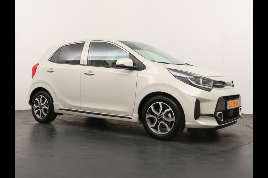 Kia Picanto 1.0 DPi GT-Line - Cruise Control - Climate Control - Leder - Navigatie - Apple/Android Carplay - Fabrieksgarantie Tot 2031