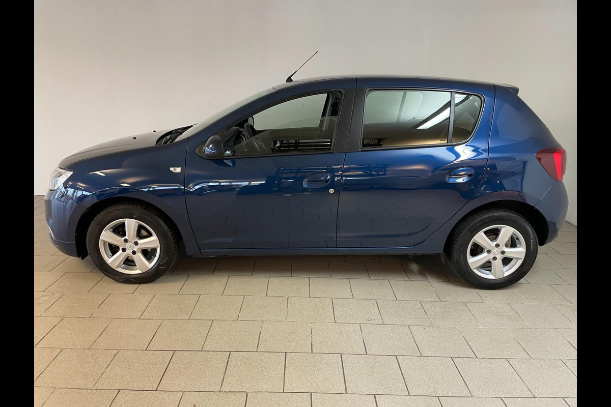 Dacia Sandero 0.9 TCe Bi-Fuel Laureate LPG G3 AIRCO NAVI BLUETOOTH 5DRS VELGEN ELEK RAMEN CENT VERG ZEER NETTE AUTO