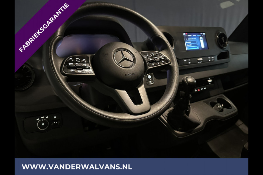 Mercedes-Benz Sprinter 317 CDI 170pk L3H2 Fabrieksgarantie Euro6 Airco | Camera | Apple Carplay | Cruisecontrol Android Auto, Parkeersensoren, Bijrijdersbank | Stoelverwarming | MBUX